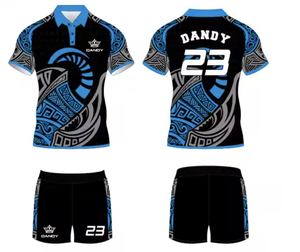 Vente en gros de maillots de rugby personnalisés chemises respirantes et respirantes impression sublimation uniformes de rugby kits de football pour club de rugby - Product Image 6