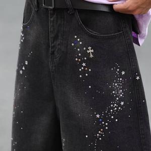 Pantalones cortos de mezclilla deportivos informales para hombre más vendidos 100% algodón transpirable cómodo fabricación diseño de moda del proveedor barato - Product Image 6