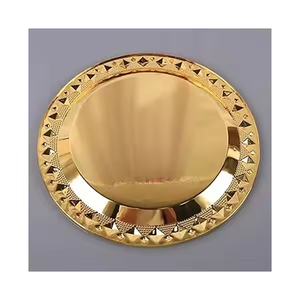 2025 nouvelle plaque de chargeur en métal protéger votre table à manger de la chaleur excessive en métal sous la plaque de chargeur pour la décoration de mariage - Product Image 3