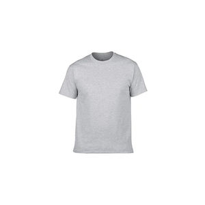 Venta al por mayor 100% algodón O-cuello camiseta personalizable impresión LOGO patrón sólido tejido de punto - Product Image 6