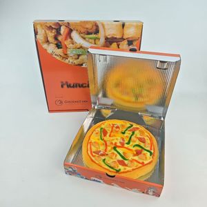 Cách điện nhôm lá bánh <span class=keywords><strong>pizza</strong></span> Hộp Tùy chỉnh Takeaway giữ nóng bánh <span class=keywords><strong>pizza</strong></span> bao bì hộp B sáo sóng bánh <span class=keywords><strong>pizza</strong></span> hộp với logo - Product Image 2