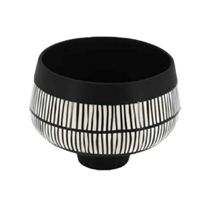 Jarrón de Porcelana Moderno para Mesa, Adorno de Cerámica Blanco y Negro para Decoración del Hogar, al Mejor Precio al por Mayor - Product Image 1