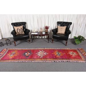 พรมขนสัตว์สไตล์เตอร์แบบตุรกีผืนใหญ่สีส้มแดงแบบชาวชาติพันธุ์พรมเย็บปะติดปะต่อกันโถงทางเดินสี่เหลี่ยมขนาด10มม. ทำจากยางใหม่สำหรับห้องนอนห้องนั่งเล่น - Product Image 2