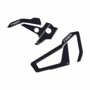 Protezioni per Tallone con Adesivo 3D Compatibili con Triumph Tiger 1200 GT e Rally, Accessori Personalizzati Specifici per Moto - Product Image 1