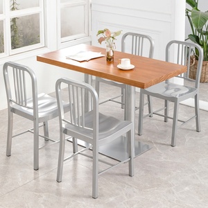 Vente en gros d'usine de Vinahardware Mobilier de patio extérieur Table de pique-nique pour jardin aquatique Tables d'extérieur en métal pour l'école et l'entrepôt - Product Image 6