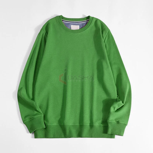 Jersey de algodón para hombre 2025, sudaderas de gran tamaño, ropa de calle personalizada, cuello redondo, venta al por mayor para la temporada de invierno, sudadera con logotipo personalizado - Product Image 2