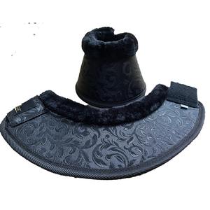 High Quality HorseShoes <b>Foam</b>-<b>padded</b> Glitter Satin Lining Hoof Overreach Boots Equestrian Equipment - Product Image 1