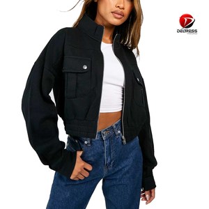 Chaquetas de moda hechas a medida para damas Chaquetas elegantes casuales Chaquetas de Damas a precio al por mayor - Product Image 1