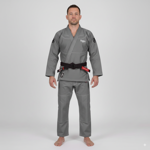Uniforme de Taekwondo de Alta Calidad 100% Algodón para Niños y Adultos, Pantalones y Chaqueta Gi para Estudiantes, Logotipo Frontal, Cinturón Elástico, Uniforme de Artes Marciales - Product Image 3