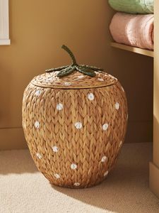 Elegant Water <b>Hyacinth</b> <b>Basket</b> For Home Storage And Decoration Adding Natural Texture And Eco Friendly Interior Style - Product Image 6