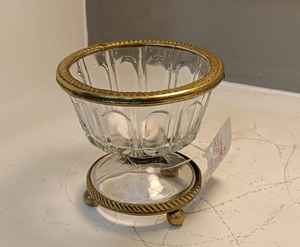 Tazón de postre de vidrio texturizado para helado, ideal para combinar con cubiertos elegantes y decoración de mesa de primera calidad. - Product Image 2