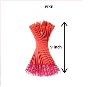 ธูปสนธรรมชาติขายส่งในราคาชั้นนำ (สีแดง) - Product Image 1