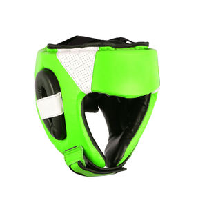 Protector de cabeza de cuero de espuma flexible de alta calidad para boxeo, MMA y Muay Thai - Product Image 5