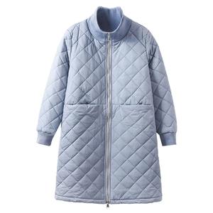 Parkas cálidas de Invierno para mujer, chaqueta acolchada de manga larga con capucha delgada de longitud media de Color sólido, abrigos con cremallera - Product Image 5