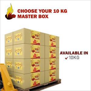 جودة عالية درجة ب قشرة جوز الهند الأحمر فحم بدون دخان وعديم الرائحة للنرجيلة الشيشة في إندونيسيا - Product Image 6