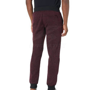 กางเกงจ็อกเกอร์ทรงตรงสำหรับผู้ชายกางเกงผ้านุ่มใส่เล่นยิมลำลองมีหลายสีเอวกลาง - Product Image 2