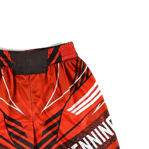 กางเกงชกมวย MMA มวยไทย แบบสั่งทำ OEM เอวสูง ผูกเชือก ผ้าซาติน เป็นมิตรต่อสิ่งแวดล้อม ระบายอากาศได้ดี - Product Image 4