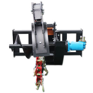 Zanjadora de tractor y excavadora para instalación de riego y tuberías - Product Image 6