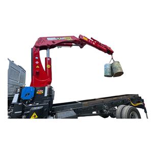 PUMA CRANE La mejor calidad Grúa montada en camión con pluma de nudillo hidráulico de 7 toneladas Nueva para la construcción Bomba de caja de cambios con núcleo de pavo - Product Image 3