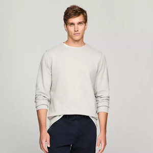 Sweat-shirt en molleton 100% coton pour homme personnalisé 2025 ODM Logo personnalisé Manches longues Col rond Écologique Hiver - Product Image 1