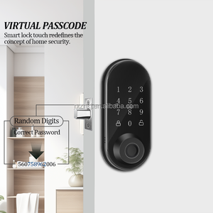 卸売スマートデッドロック、ロック本体不要、スマートキーレスデジタルドアロック、デジタルスマートドア指紋ロック - Product Image 4