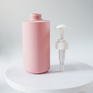 2025 Design élégant moderne 300ml HDPE double couche bouteilles en plastique pompe à lotion disponible plusieurs couleurs shampooing nettoyant pour le corps visage - Product Image 2