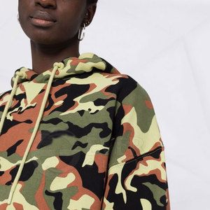 Sweats à capuche personnalisés de style urbain de qualité supérieure pour femmes sweats à capuche en coton/polyester délavé à l'acide pour femmes sweats à capuche - Product Image 3