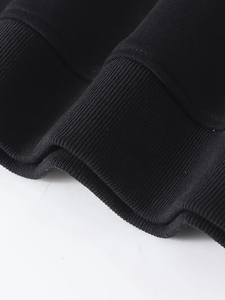 Sweat-shirt à capuche à manches longues pour hommes avec poche avant en tissu non extensible pour tous les jours et vêtements de cérémonie - Product Image 3