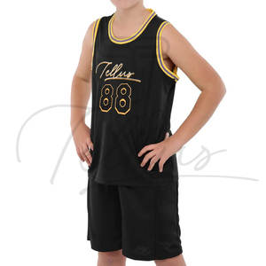 ชุดบาสเก็ตบอลดีไซน์ใหม่ ขายดี ชุดบาสเก็ตบอลเด็ก สไตล์ล่าสุด คุณภาพดีที่สุด ชุดบาสเก็ตบอลเด็ก - Product Image 5