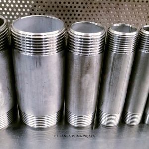 Raccords de tuyauterie en acier inoxydable SS304 de taille personnalisée de haute qualité 1/4 pouces X 10cm Nécessités de pipelines de mamelon SCH20 - Product Image 5