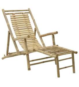 Usine du Vietnam Chaises longues en bambou Mobilier de salon Chaise longue en bambou Nouveau design Chaises longues de plage Chaises longues d'extérieur - Product Image 5