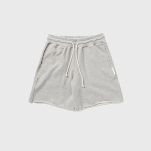 Short de sport personnalisé pour hommes, confortable, élastique, en coton éponge française, motif uni avec poches, short de sueur 100% coton OEM - Product Image 6