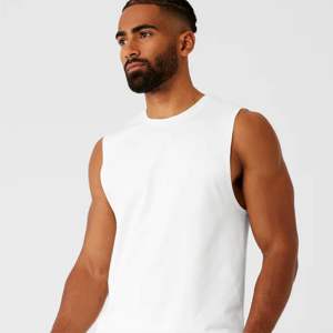 Camiseta sin mangas para hombre atlética Premium para entrenamiento de gimnasio y ropa informal diseñada para una comodidad duradera - Product Image 4