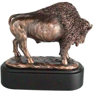 Sculpture de salon moderne élégante et noble en forme d'animaux, décoration de table en aluminium, faite à la main, polie, fabriquée par Zahid Exports - Product Image 1