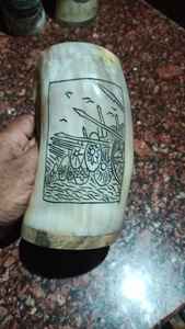 Tasses à boire de voyage de style américain en acier inoxydable véritable sculpté, écologiques et de haute qualité, designs personnalisés pour les clients - Product Image 4