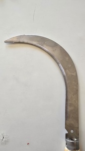 Faucille à dents de scie en acier au carbone à lame de 11 pouces, manche en plastique, denture légère, oxyde noir, outil agricole, récolte, vente chaude - Product Image 4