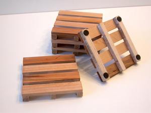 Decoration Small Mini Wooden Pallet <b>Coaster</b>/Serving Square Wooden <b>Coaster</b>/<b>Drinks</b> Pallet Round <b>coaster</b> Set Natural Wood <b>coaster</b> - Product Image 3