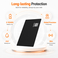 Localisateur d'objets intelligent ultra-mince YG-AT03-PV certifié MFi avec recharge sans fil pour Apple Find My