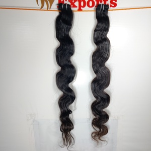 ผมมนุษย์แท้จากอินเดียสำหรับต่อผมมนุษย์ผมธรรมชาติแบบ100% - Product Image 2