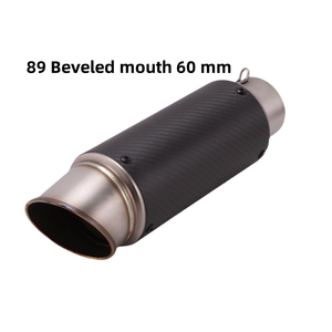 Escape Moto silenciador de fibra de carbono 51mm 60mm motocicleta para <span class=keywords><strong>Honda</strong></span> <span class=keywords><strong>MT09</strong></span> GSR750 TRK 502 LTZ400 GSR600 FZ6N R6 - Product Image 3