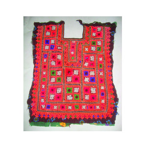 Patchs brodés faits main en coton pour femmes, motif tribal patchwork, broderie de col, pour déguisement d'Halloween - Product Image 2