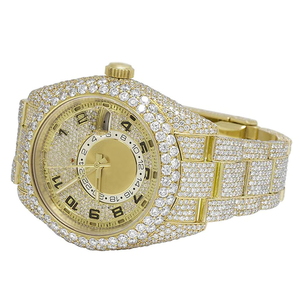 ขายร้อน Iced Out ผู้ชายหรูหรา Moissanite เพชรนาฬิกากลไกจากผู้ผลิตอินเดีย - Product Image 2