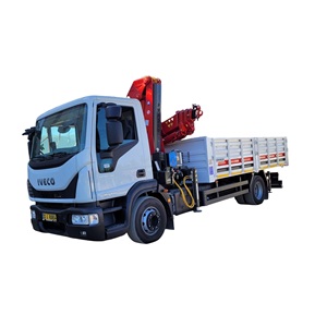 PUMA CRANE meilleure qualité livraison rapide 7 tonnes grue montée sur camion à flèche articulée hydraulique pour les travaux de construction de Turquie - Product Image 1