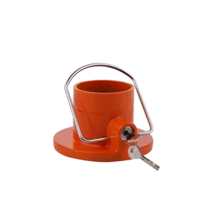 Cerradura de Remolque de Acero REAL RL-9156(C) con Perno de Seguridad de 148*88mm, Fabricada en Taiwán para Cierres de Enganche - Product Image 1