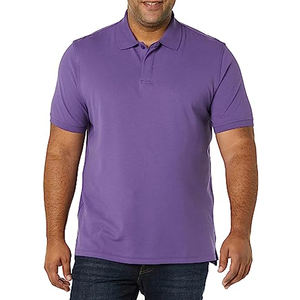 Polo de golf pour hommes de haute qualité design personnalisé court longueur décontracté intelligent brodé sport anti-rides tricoté vente en gros - Product Image 1