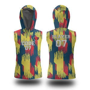 Ensembles de maillots de football drapeau américain pour garçons sur mesure uniformes grande taille respirants pour 7V7 et 7on7 avec logo avant - Product Image 5