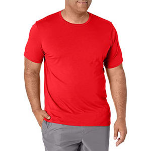 Camiseta Casual de Algodón para Hombre, Cuello Redondo Minimalista, Fabricación OEM, Corte Estándar, Color Sólido - Product Image 5