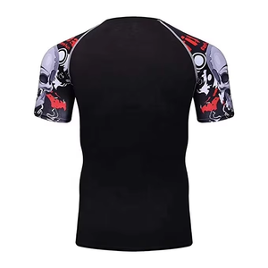 Camiseta de Entrenamiento de Lucha Personalizada al por Mayor para Hombre, Calidad Premium, Manga Corta, Impresión por Transferencia de Calor, Precio Razonable - Product Image 6