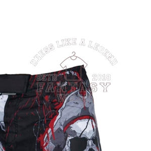 Pantalones Cortos de Fitness MMA con Transferencia Térmica y Logotipo Personalizado FANTASY WEAR OEM Premium, Pantalones Cortos con Logotipo Preimpreso - Product Image 4