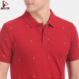 Chemise à manches courtes pour homme personnalisable, séchage rapide, en spandex/coton, unie, respirante, style décontracté, logo brodé - Product Image 6
